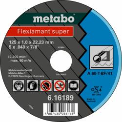 Metabo Flexiarapid Super Vágókorong, acél, 125x1, 6x22, 23mm TF 41 616192000 (616192000)