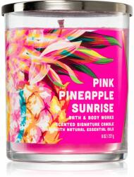 Bath & Body Works Pink Pineapple Sunrise illatgyertya 227 g