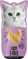 Kit Cat Recompense lichide pentru pisici Kit Cat Fillet Fresh, pui la gril, 30g