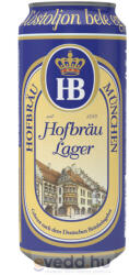  Hofbrau München Lager 0, 5L Dobozos Sör (DRS)