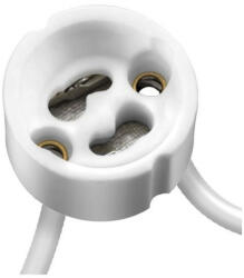 OPTONICA beépíthető kerámia GU10 foglalat vezetékkel AC: 230V 5187 (OT5187)