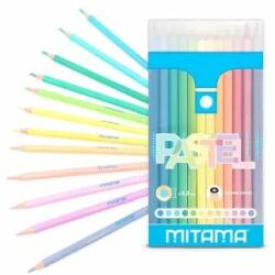 Patria Mitama Pastel: Kerek színes ceruza készlet - 12 db-os