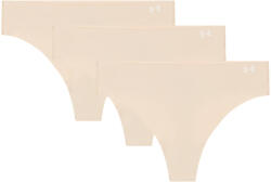 Under Armour Pure Stretch NS THONG-BRN L | Femei | Slip | Bej | 1383893-500