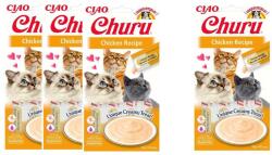 INABA INABA Churu csirke ízesítésű macskaeledel 4x14g 3+1 Gratis