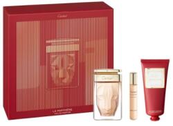Cartier La Panthere SET: edp 75ml + edp 10ml + Testápoló 100ml női parfüm