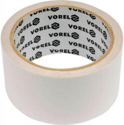 VOREL Bandă adezivă cu două fețe 50 mm x 25 m (75247)