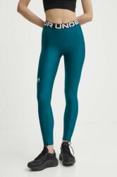 Under Armour leggins de antrenament HG Authentics culoarea verde, cu imprimeu, 1383559 PPYH-LGD0B4_96X (1383559)