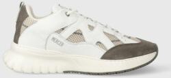 The Mercer Brand sneakers din piele The Jupiter culoarea alb, ME233016 9BYX-OBU01G_00X