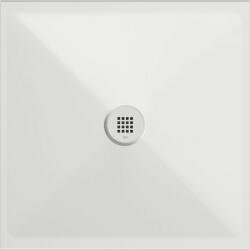  Sapho GSI Extra Flat kerámia zuhanytálca 80x80x2 cm, matt fehér 46080809 (46080809)