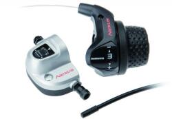SHIMANO Váltómarkolat Jobb Nexus 3-as Revoshift Ezüst Bilincses +bowden