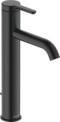Duravit C. 1 Egykaros mosdócsaptelep L méret leeresztővel, matt fekete C11030001046 (C11030001046)