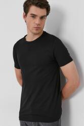 HUGO tricou (2-pack) bărbați, culoarea negru, material uni 50325440 9BY8-TSM0DE_99A (50325440)