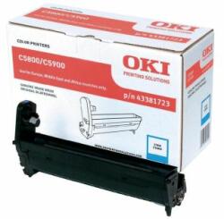 OKI Unitate optică OKI 43381723 (C5800, C5900), azuriu (cyan), originala