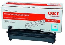 OKI Unitate optică OKI 43460207 (C3300, C3400, C3600), azuriu (cyan), originala