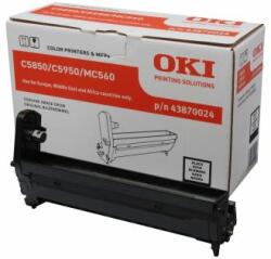OKI Unitate optică OKI 43870024 (C5850, C5950, MC560), negru (black), originala