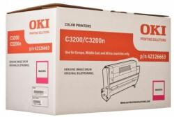 OKI Unitate optică OKI 42126663 (C3200), purpuriu (magenta), originala