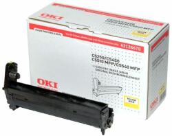 OKI Unitate optică OKI 42126670 (C5250, C5450, C5500, C5510), galben (yellow), originala