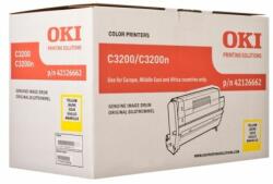 OKI Unitate optică OKI 42126662 (C3200), galben (yellow), originala