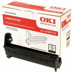 OKI Unitate optică OKI 43381724 (C5800, C5900), negru (black), originala