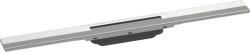 Hansgrohe RainDrain Flex, felső zuhanylefolyó készlet 700, rövidíthető, szabad felületű beépítéshez, szálcsiszolt rozsdamentes acél, HAN-56043800 (HAN-56043800)
