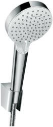 Hansgrohe Crometta, zuhanygarnitúra 100 Vario EcoSmart tömlővel 1250 mm, fehér/króm, HAN-26693400 (HAN-26693400)