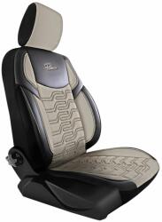 Panda Set Huse Scaune Auto pentru Volvo XC70 - Panda Berlin, bej - negru, 11 piese