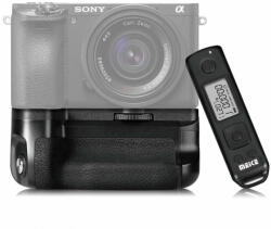Meike Sony A6000 A6300 A6400 PRO markolat MK-6300 portrémarkolat + 2, 4 Ghz kapcsoló (A6300-PRO)