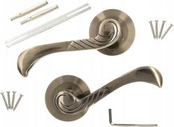 KOTARBAU Mâner de ușă semn rotund patina 110 mm (2992)