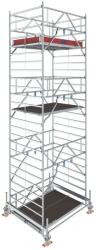 KRAUSE Stabilo Gurulóállvány 500-as Sorozat 2, 00x1, 50 Munkamagasság: 7, 40 m (783042)