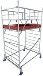 KRAUSE Monto Protec Gurulóállvány 911 (XXL) 2, 00x1, 20 MM: 4, 30m Alapt. Nélk (945112)