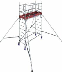 KRAUSE Monto Protec Gurulóállvány 1000-es Sorozat Munkamagasság: 4, 20 m (949530) - profiletra