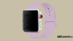 FeiFan Szilikon óraszíj Apple Watch órához 38/40/41 mm FeiFan - Lila (IWSZ307)