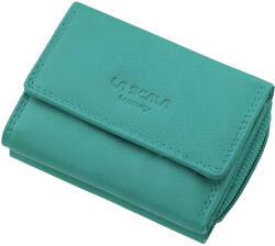 La Scala ANC36 türkizkék bőr női pénztárca
