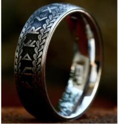  OL-31876 Gyűrű - Fekete/Ezüst/55mm