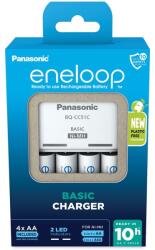 Panasonic K-KJ51MCD40E akkumulátor töltő 4 db 2000mAh AA akkumulátorral (K-KJ51MCD40E) - lenser