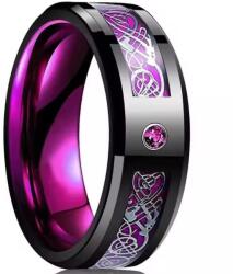  GA-31880 Gyűrű - Fekete/Lila/49mm