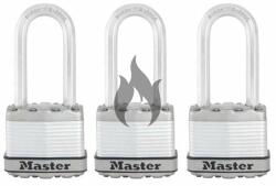 CZ - S Master Lock Excell M1EURTRILH készlet 3 db titán lakat 45 mm