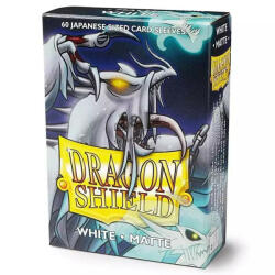 Dragon Shield Matte White 60 Japanese Size - 62x89mm - Fehér (60db/csomag)