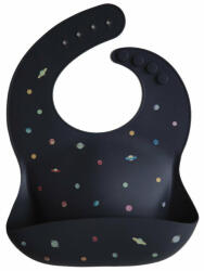 mushie Hajlékony szilikon előke - bolygók