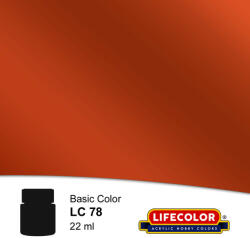 Lifecolor Gloss Copper Acrylic Paint 22 ml (NLC78)