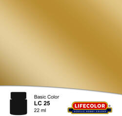 Lifecolor Matt Gold Acrylic Paint 22 ml (NLC25)