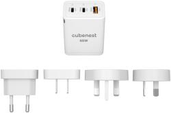 CubeNest PD GaN utazó töltő 65W S3D1 (3187)