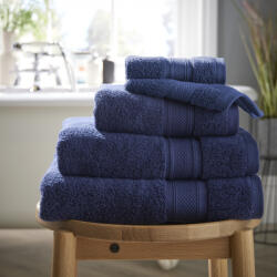 The Pure Linen Company Prosoape Twist Navy 500GSM - behrens-romania - 40,00 RON Prosop