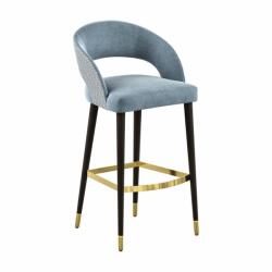 Settimo Scaun de bar tapitat Giulia sezut 80 cm (SE591)