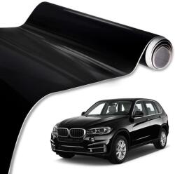 AVEX Folie auto pentru colantare integrala, Termoplastica, cu tehnologie "BUBBLE FREE", culoare Negru, finisaj Lucios, dimensiune 3, 0m x 1, 52m