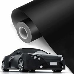 AVEX Folie auto pentru colantare integrala, Termoplastica, cu tehnologie "BUBBLE FREE", culoare Negru, finisaj Mat, dimensiune 3, 0m x 1, 52m