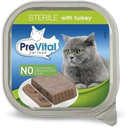 PreVital litieră castron pisică pisică curcan steril - 12×100 g