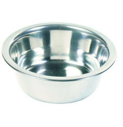 TRIXIE Bowl Castron de băut din metal - 0, 2 l / 10 cm (24840)