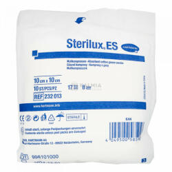 HARTMANN Sterilux ES steril hajtogatott mull-lap 10x10 cm 10 db 2320134