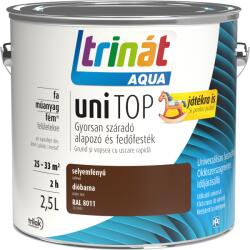 Trilak Aqua Unitop selyemfényű zománcfesték 2,5 l - Dióbarna